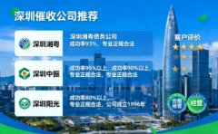 深圳有哪些催收公司比较好